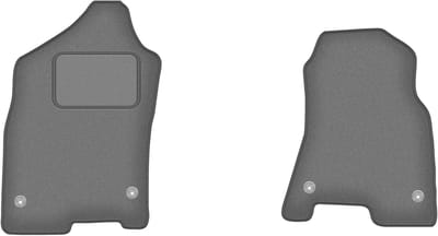 Wielganizator WLG-CARLUX-GRAFIET Serie - Auto Vloermatten - Grafiet - Voor Dodge RAM 1500 Quad Cab