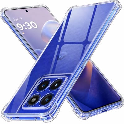 Hoesje geschikt voor Motorola Edge 60 / 60 Pro / 60s / 60 Fusion backcover Shockproof siliconen Transparant