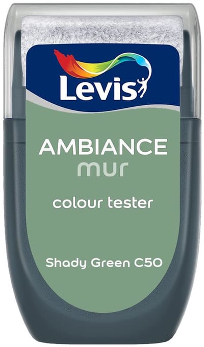 Levis - Muurverf Kleurtester Mat Mix - Shady Green C50 - 30 ML