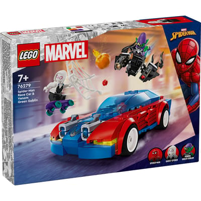 LEGO 76279 Super Heroes Marvel Spider-Man racewagen en Venom Green Gobl Bouwsets