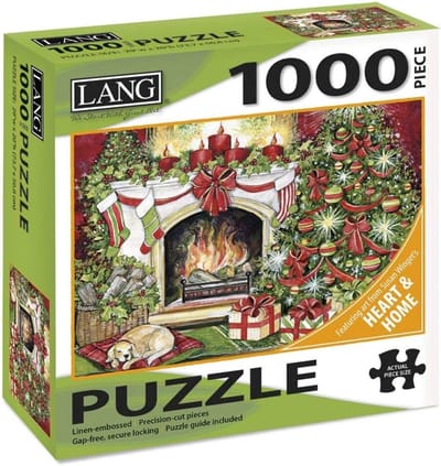 Legpuzzel 1000 stukjes - Puzzel Kerst - Ontspanning thuis - Educatieve vaardigheid - 79 x 51 cm - Kleurrijk
