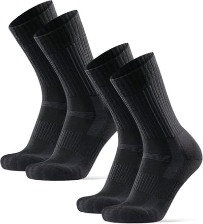 DANISH ENDURANCE Pro Wandelsokken - Merinowol Maximale Bescherming - Unisex - 2 Paar - 35-38