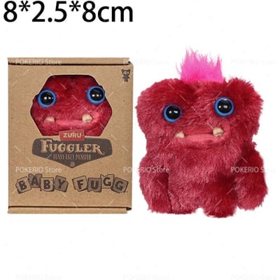 Heet Fuggler Tanden Monster Pluche Pop Kleine Monsters Baby Serie Funk Tanden Schat Lelijk Monster Verzamelbare Speelgoed Vakantie Hoge Kwaliteit Cadeaus