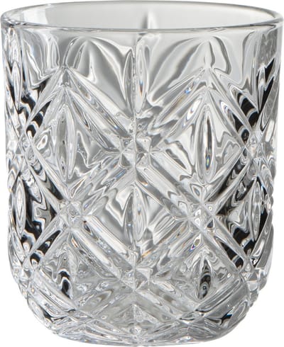 J-Line glas Anna Laag - glas - transparant - 6 stuks