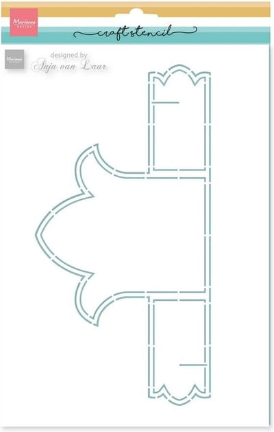 Marianne Design Anja's Craft Stencils Tulip A4