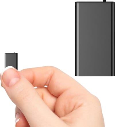 Mini Dicteerapparaat met 16 GB en Ruisonderdrukking - Ideaal voor Vergaderingen en Interviews