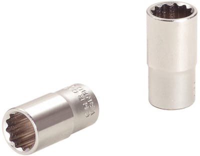 Dopsleutel 1/4 inch 13mm Twaalfkantige Dop voor Handmatig Gebruik
