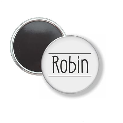 Button Met Magneet 58 MM - Robin - NIET VOOR KLEDING