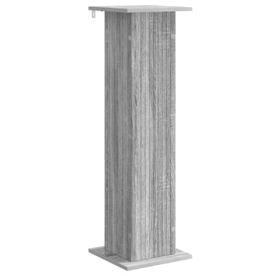 vidaXL - Plantenstand - Grijs - sonoma - 30,5 - x - 30 - x - 100,5 - cm - Bewerkt - hout