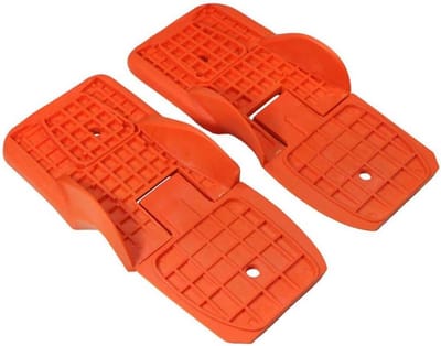 Inline Skates Baseplate - UFS Onderdelen - Skaters Upgraden - Origineel Ontwerp - EU 45-47 - Oranje