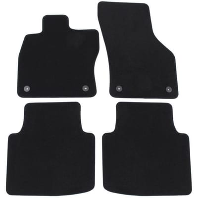 Vloermatten - Skoda - Superb 3 - Zwart - 4 stuks - Antislip en waterdicht