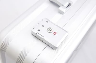 Aluminium Aktetas - Harde Koffer - Gereedschap Opbergen - TSA Combinatieslot - 46 x 35 x 15.5 cm - Zilver