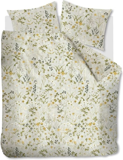 Beddinghouse Olivia dekbedovertrek - Lits-Jumeaux - 240x200/220 - Groen