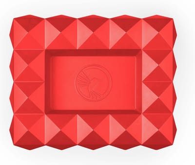 Colibri Quasar Asbak - Voor Binnen en Buiten - Tafelasbak - met Geschenkdoos - Metaal - Rood