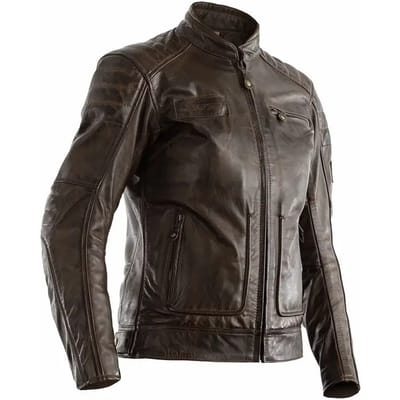 Leren motorjack voor vrouwen RST Roadster II CE