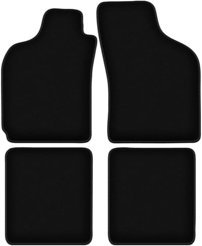 BASIC zwarte veloursmatten voor: Fiat Palio Weekend stationwagen (1996-2004)