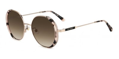 Kate Spade AERIS/F/S ROSE GOLD/BROWN SHADED 52/18/140 Damenbrillen Zonnebrillen