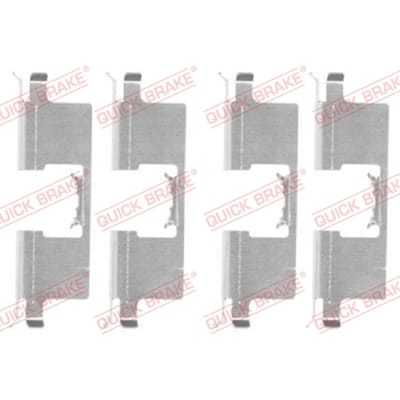 Toebehorenset, schijfremblok QUICK BRAKE 109-1745