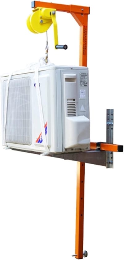 Hijskraan - Handlier Installatiekraan - Airco Montage - Zelfvergrendelend Ontwerp - 20 Meter Kabel