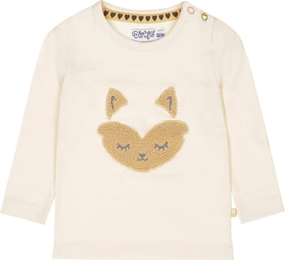 Dirkje - Meisjes shirt - Offwhite - Maat 56