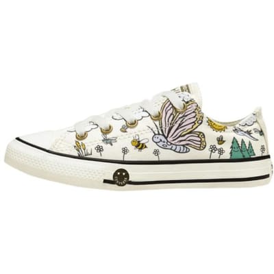 Converse Chuck Taylor All Star Low GS 'Summer Camp - Blanc Vintage' 30 white