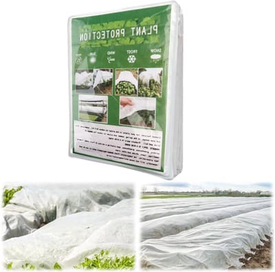 Horticulture Fleece Dekens voor Planten, 2 x 5 m, 35 g/m², Bescherming tegen Vorst en Kou, Ideaal voor Groenten en Tuinplanten