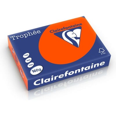 Clairefontaine Kardinaalrood A4 Gekleurd papier 160 grams (250 vel)