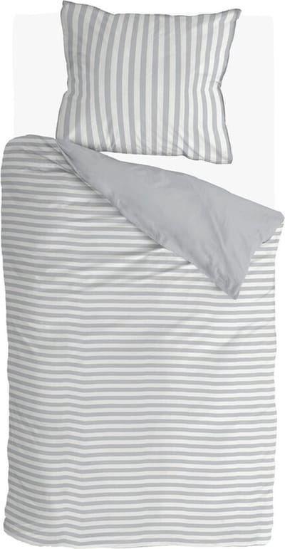 Walra Dekbedovertrek Soft & Cozy - 140x220 - 100% Katoen (BCI) - Grijs