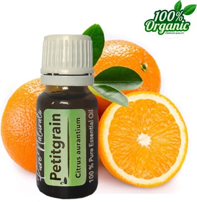 Petitgrain etherische Olie 10 ml | Petitgrain Oil | 100% PUUR | Bio | Essentiële olie Aromatherapie | Olie diffuser | Geschikt voor inname | Pure Naturals