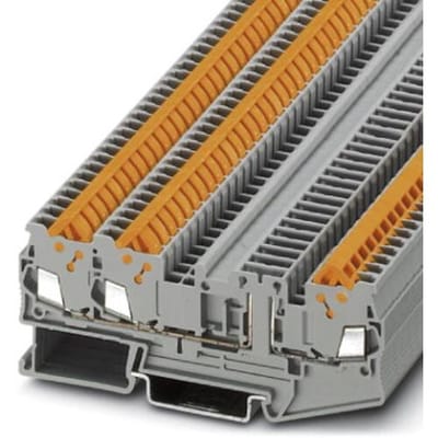 Phoenix Contact 3050413 Scheidingsklem 5.2 mm Snelaansluiting Grijs 50 stuk(s)