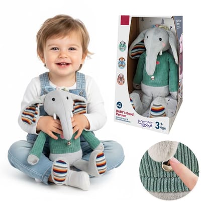 Woopie Interactieve Olifantknuffel Met Geluid En Licht - UNI