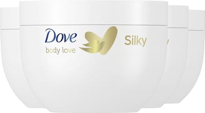Dove - Body Love Pampering Bodycrème - Silky - 4 x 300 ml