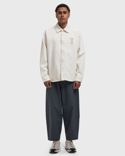 OVERSHIRT WITH KNITTED AMI DE COEUR