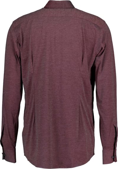 Eton - Overhemd Bordeaux Eton Lange Mouw Overhemd Bordeaux 100010718 57