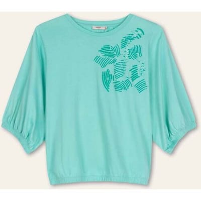 Oilily Torri T-Shirt- maatXS Jade Groen