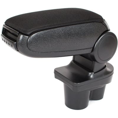 Opel Corsa E 2014- armsteunset ZWARTE STOF + montageset
