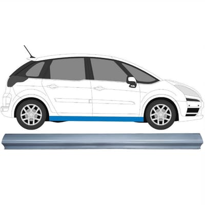 Reparatie dorpel voor Citroen C4 Picasso 2006-2013 / Links = Rechts