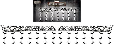 Halloween - Vleermuis - Griezel - Plafond decoratie - Slingers - 6 Meter lang