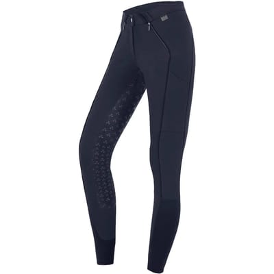 Paardrijbroek full grip voor meisjes ELT Fenja