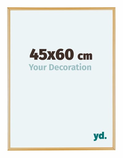 Your Decoration - Puzzellijst 45x60 cm - Goud Vintage - Puzzellijst 500-1000 stukjes - Aluminium Fotolijst - Kent