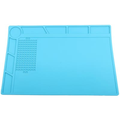 Horloge Reparatie Pad Rubber Soldeerstation Mat Antislip Antistatisch Horlogemaker Gereedschap blue