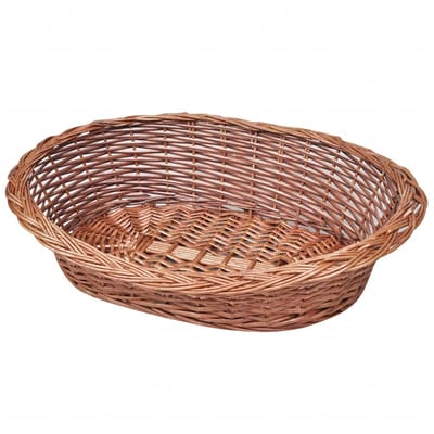 vidaXL - Hondenmand/huisdierenbed - 69 - cm - natuurlijk - wilgen