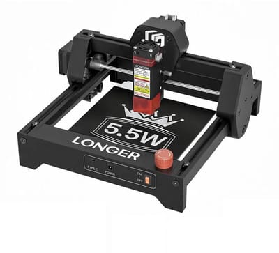 VIEMAE Laser graveermachine - Mini (130x140mm) - 3.5W - Ultrafijne laserprecisie - Snelheid 12000mm/min - Geschikt voor >300 materialen