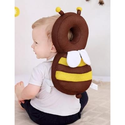 Protection Tête Bébé Coussin de Protection Apprendre à Marcher Casque Prévenir Blessure Coussin de Sécurité prévention Chute Abeille Dessin Animé Oreillers Enfants