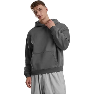 Urban Classics pluizige sweat- en fleece-capuchontrui magneet XXL