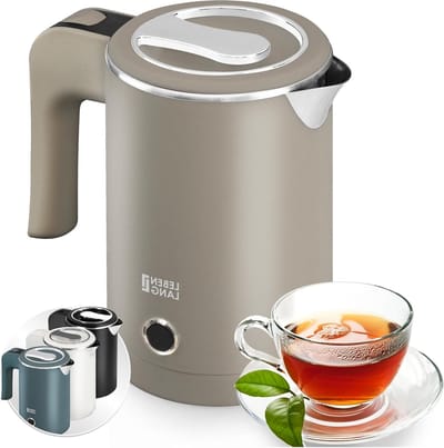 Kleine Elektrische Waterkoker - Roestvrij Staal - 500 ml - BPA-vrij - Voor Reizen