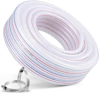 PVC drinkwaterslang met weefsel, benzineslang en waterslang 25 x 33 mm - 10 meter lang voor diverse toepassingen