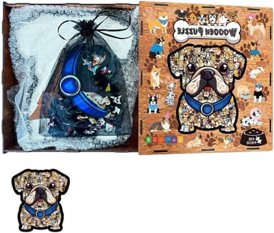 Houten Honden Puzzel - Legpuzzel Hout - Ontspanning Thuis - Veilig Verbindingssysteem - 160 Stuks - Niet gespecificeerd