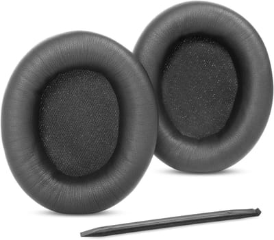 Vervangende Oorkussens voor Hoofdtelefoons - Comfortabele Earpads van Kunstleer voor Geluidsisolatie en Langdurig Gebruik