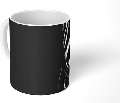 Mok - Koffiemok - Dieren - Zebra - Zwart - Wit - Mokken - 350 ML - Beker - Koffiemokken - Theemok